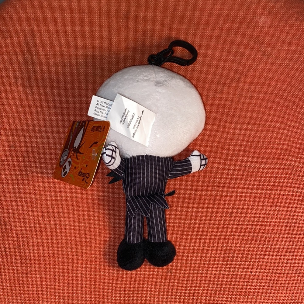 NWT 3 Disney The Nightmare Before Christmas 6” Plush Clips - Picture 3 of 9